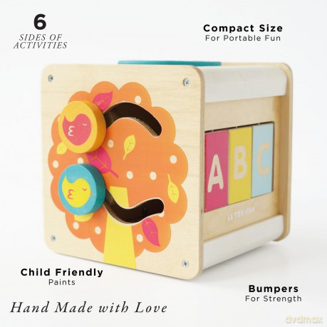Le Toy Van - Petilou - Petit Activity Cube (LPL105)