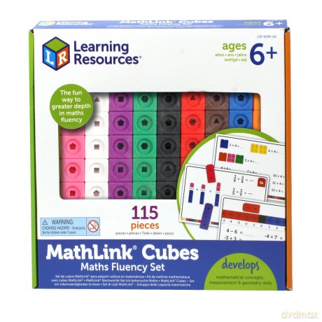 Learning Resources - MathLinkÂŽ Cubes - Maths Fluency Set (LSP4299-SCA)