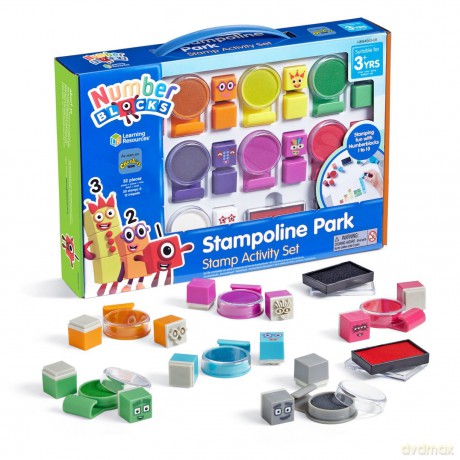 Learning Resources - Numberblocks - Activity Set with Stamps (HM94563-SCA)
