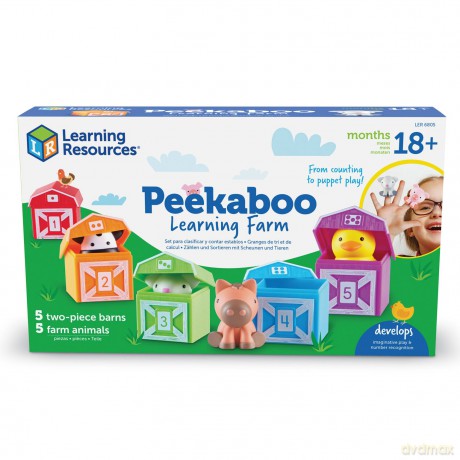 Learning Resources - Peekaboo Learning Farm (LSP6805-SCA)