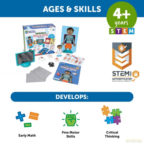 Learning Resources - Skill Builders! Human Body (LSP1261-SCA)
