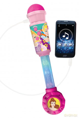 Lexibook - Disney Princess Trendy Lighting Microphone with speaker (aux-in), melodies and sound effects - (MIC90DP)