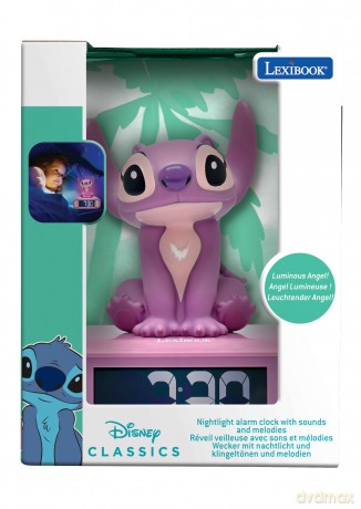 Budzik Lexibook - Disney Stitch - Angel Alarm Clock with sounds (RL800D1)