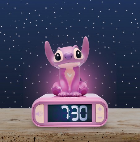 Budzik Lexibook - Disney Stitch - Angel Alarm Clock with sounds (RL800D1)