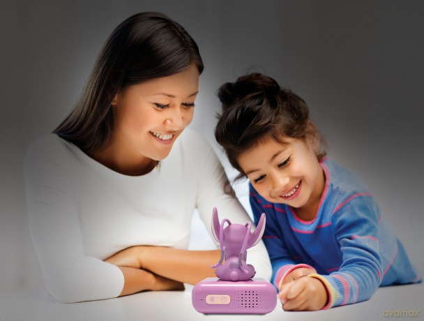 Budzik Lexibook - Disney Stitch - Angel Alarm Clock with sounds (RL800D1)