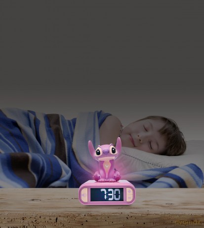 Budzik Lexibook - Disney Stitch - Angel Alarm Clock with sounds (RL800D1)
