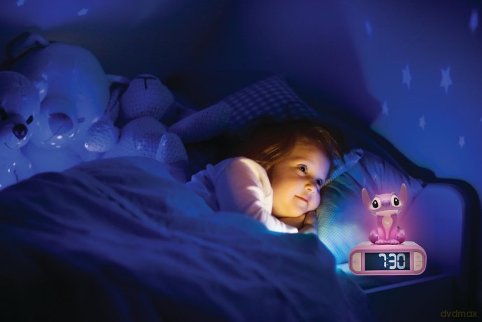 Budzik Lexibook - Disney Stitch - Angel Alarm Clock with sounds (RL800D1)