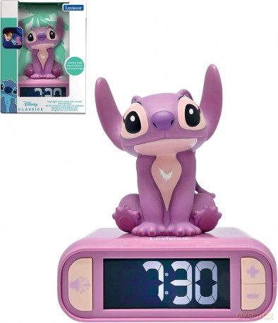 Budzik Lexibook - Disney Stitch - Angel Alarm Clock with sounds (RL800D1)
