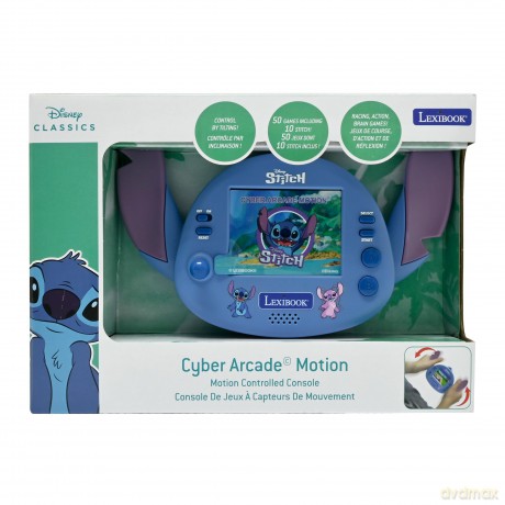 Disney Stitch Lexibook - Disney Stitch Cyber Arcade konsola ze sterowaniem gestami