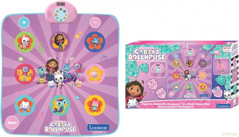 Lexibook - Electronic Dance Mat Gabby's Dollhouse - (DM10GDH)