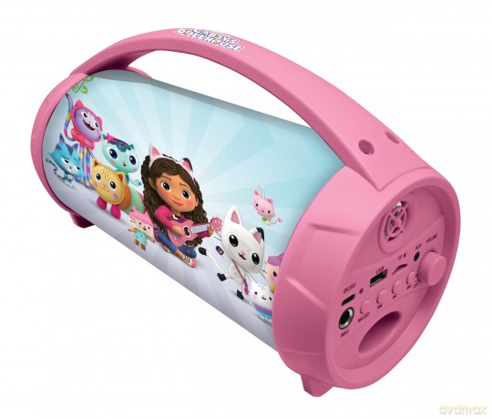 Lexibook - Gabby's Dollhouse Bluetooth Light Speaker (BTP585GDHZ)