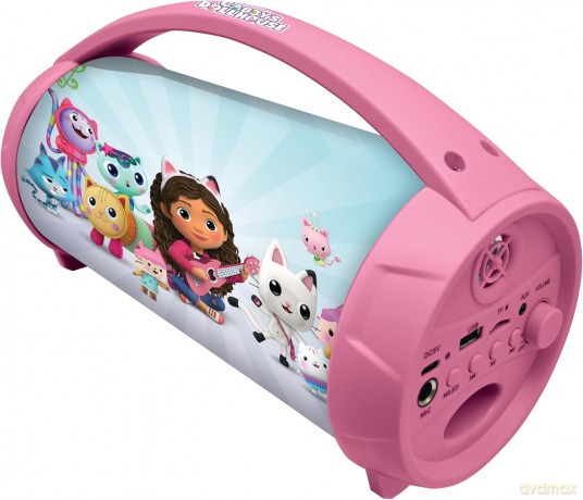 Lexibook - Gabby's Dollhouse Bluetooth Light Speaker (BTP585GDHZ)
