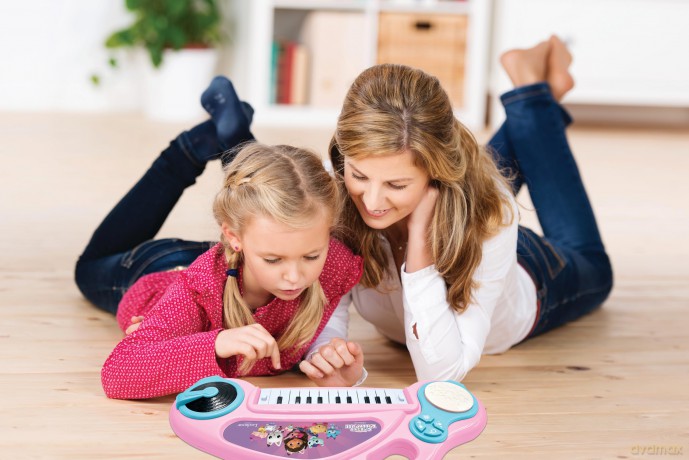 Lexibook - Gabby's Dollhouse Electronic Keyboard with lights (K704GDH)