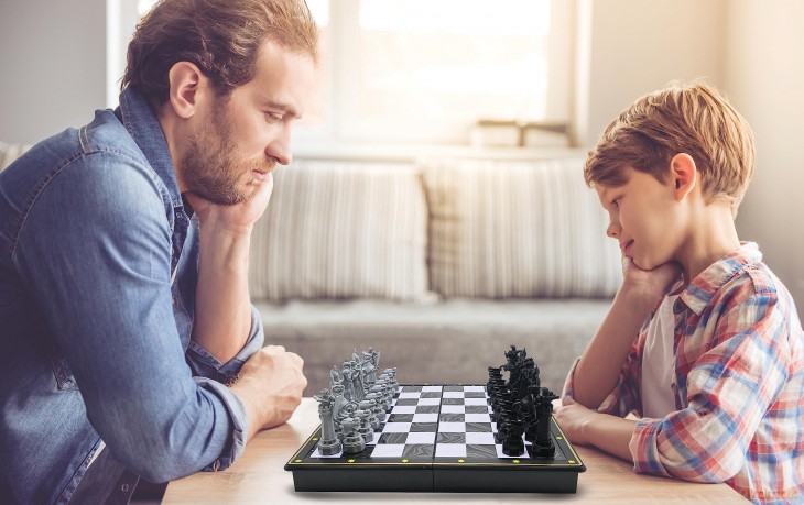 Lexibook - Harry Potter Magnetic Foldable Chess Game - (CGM300HP)