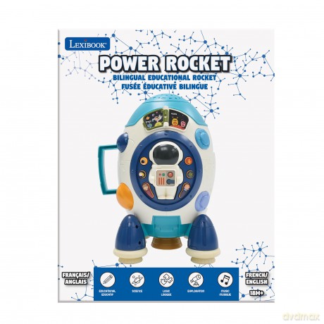 Lexibook - Jupiter, my Bilingual Interactive Rocket (EN) (ROCKETi1)