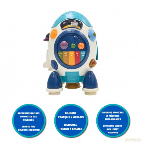 Lexibook - Jupiter, my Bilingual Interactive Rocket (EN) (ROCKETi1)