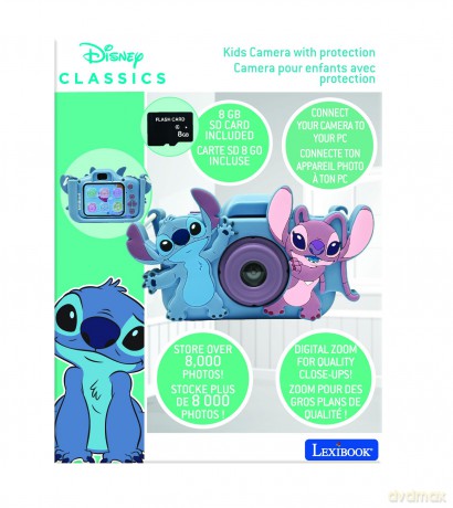 Lexibook - Kids Camera with Stitch protection (DJ078D)