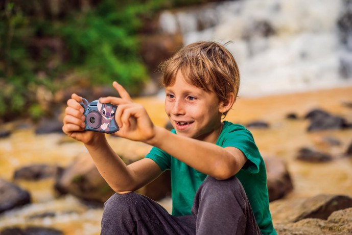 Lexibook - Kids Camera with Stitch protection (DJ078D)