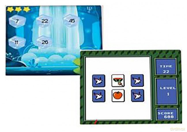 Lexibook - Power ConsoleÂŽ Stitch educational handheld bilingual talking console (JCG100Di1)