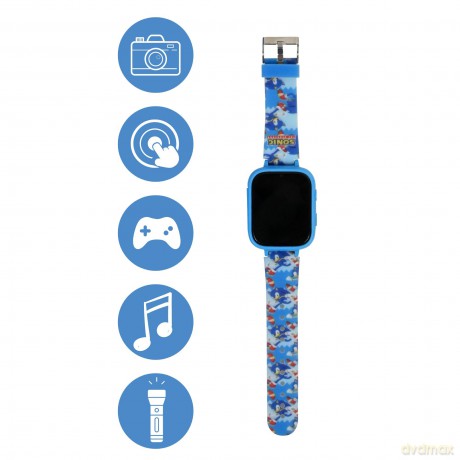 Lexibook - Sonic Kids Smartwatch with 8GB memory card included (DMW070SN)