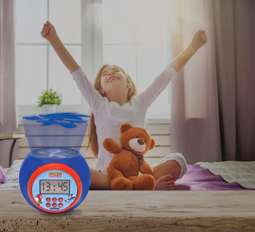 Lexibook - Sonic Projector Alarm Clock (RL977SN)
