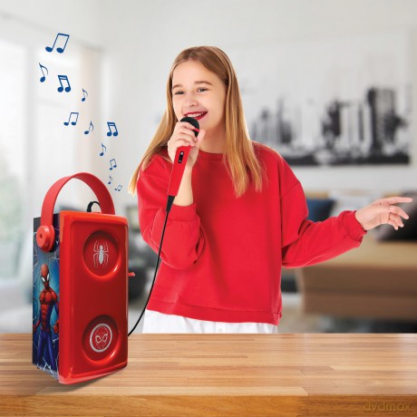 Lexibook - Spider-Man - Bluetooth speaker with microphone (BTP185SPZ)