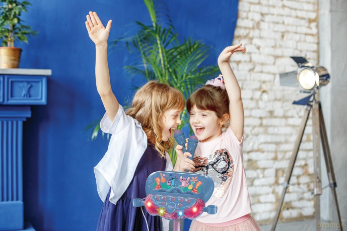 Lexibook - Stitch Adjustable Stand with 2 Mic (S160D)