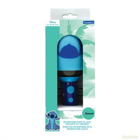 Lexibook - Stitch Bluetooth Karaoke Microphone (MIC280D)