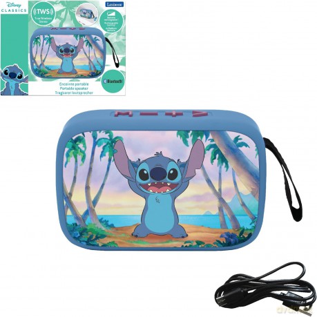 Lexibook - Stitch BluetoothÂŽ portable speaker (BT018D)