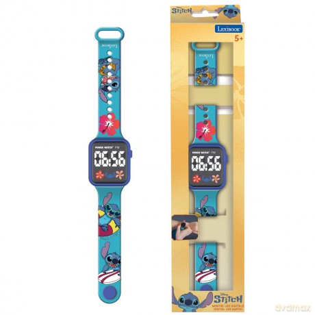 Lexibook - Stitch LED Digital Watch Zegarek (DMW060D)