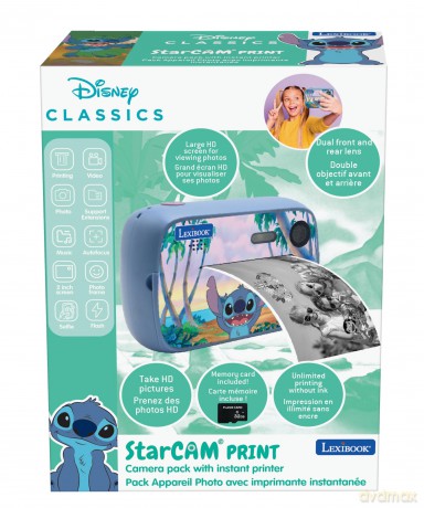 Lexibook - Stitch StarcamÂŽ Print (DJ150D)