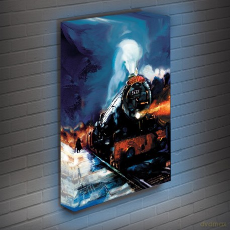 Light Up Canvas Harry Potter (Hogwarts Express) 30x40