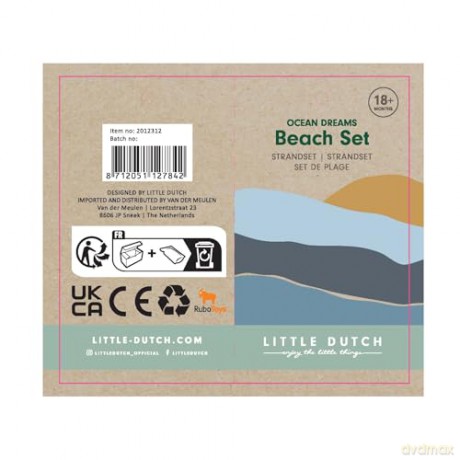 Little Dutch - Beach Set Ocean Dreams Blue - (2012312)