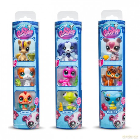 Littlest Pet Shop - Pet Trio in Tube S3 (646)