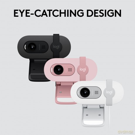 Logitech - Brio 100 Full HD Webcam - Graphite