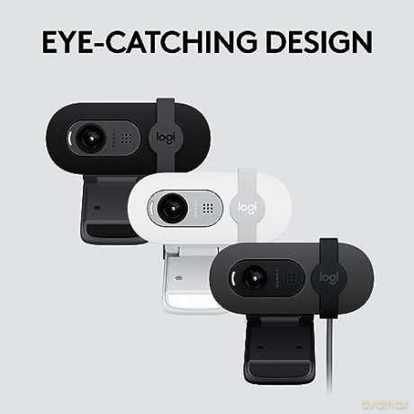 Logitech - Brio 100 Full HD Webcam - Graphite