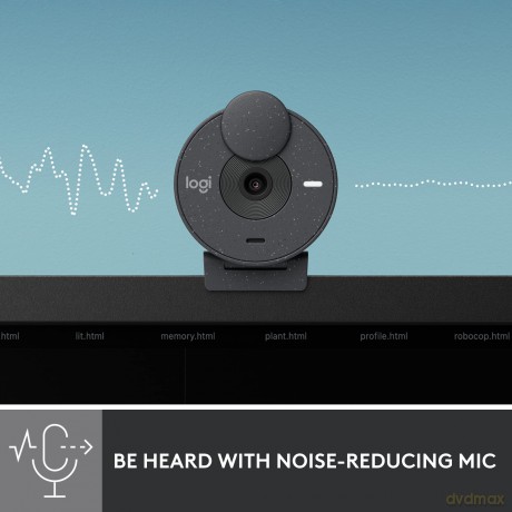 Logitech - Brio 300 Full HD webcam, Graphite