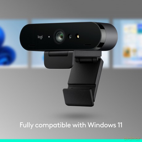 Logitech - Brio 4K Business Webcam Black
