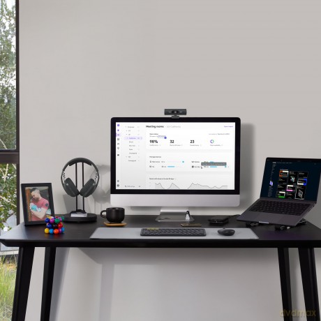 Logitech - Brio 500 Full HD Webcam USB-C GRAPHITE