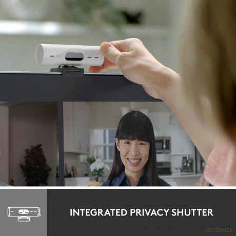 Logitech - Brio 500 Full HD Webcam USB-C OFF-WHITE