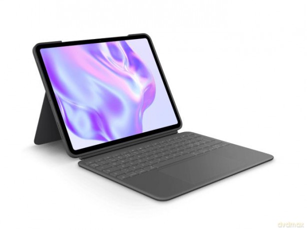 Logitech - Combo Touch for iPad Pro 13-inch (M4) - Graphite - Pan - Nordic