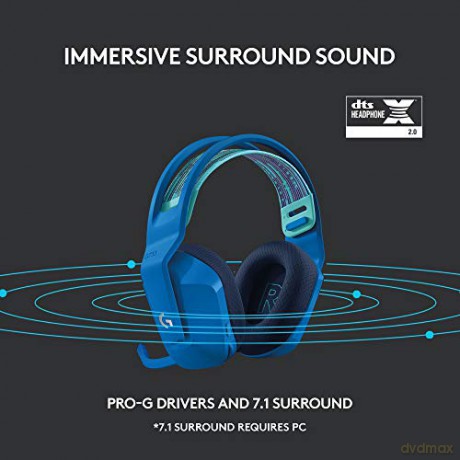 Logitech - G733 LIGHTSPEED Headset - BLUE - 2.4GHZ