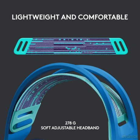 Logitech - G733 LIGHTSPEED Headset - BLUE - 2.4GHZ