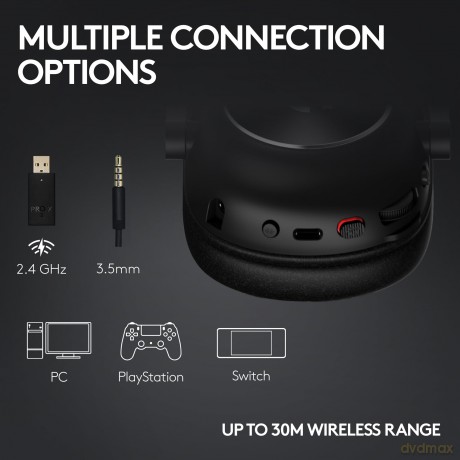 Logitech - PRO X 2 LIGHTSPEED Wireless Gaming Headset