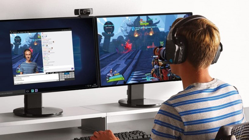 Logitech C922 Pro Stream 1920 x 1080pixels USB Black