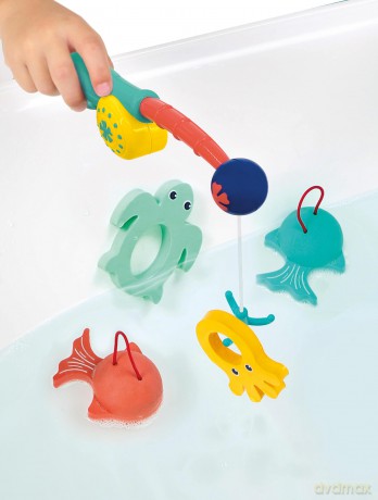 Ludi - Fishing rod with animals - (LU40076)