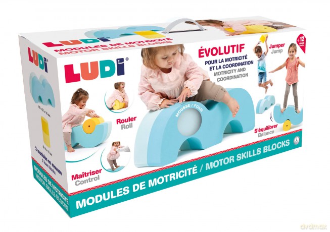Ludi - Motor blocks in foam - (LU90112)