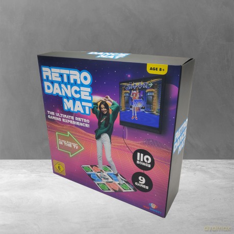 Mad Monkey - Retro Dance Mat (incl. 110 songs, 9 stages, 10 characters)
