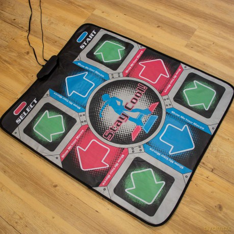 Mad Monkey - Retro Dance Mat (incl. 110 songs, 9 stages, 10 characters)