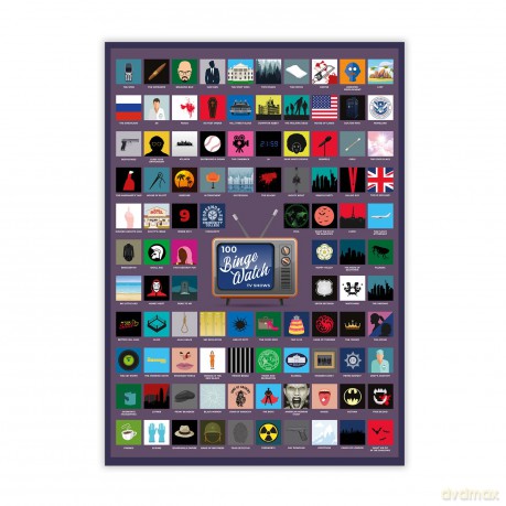 Mad Monkey - Scratch Poster Top 100 Series